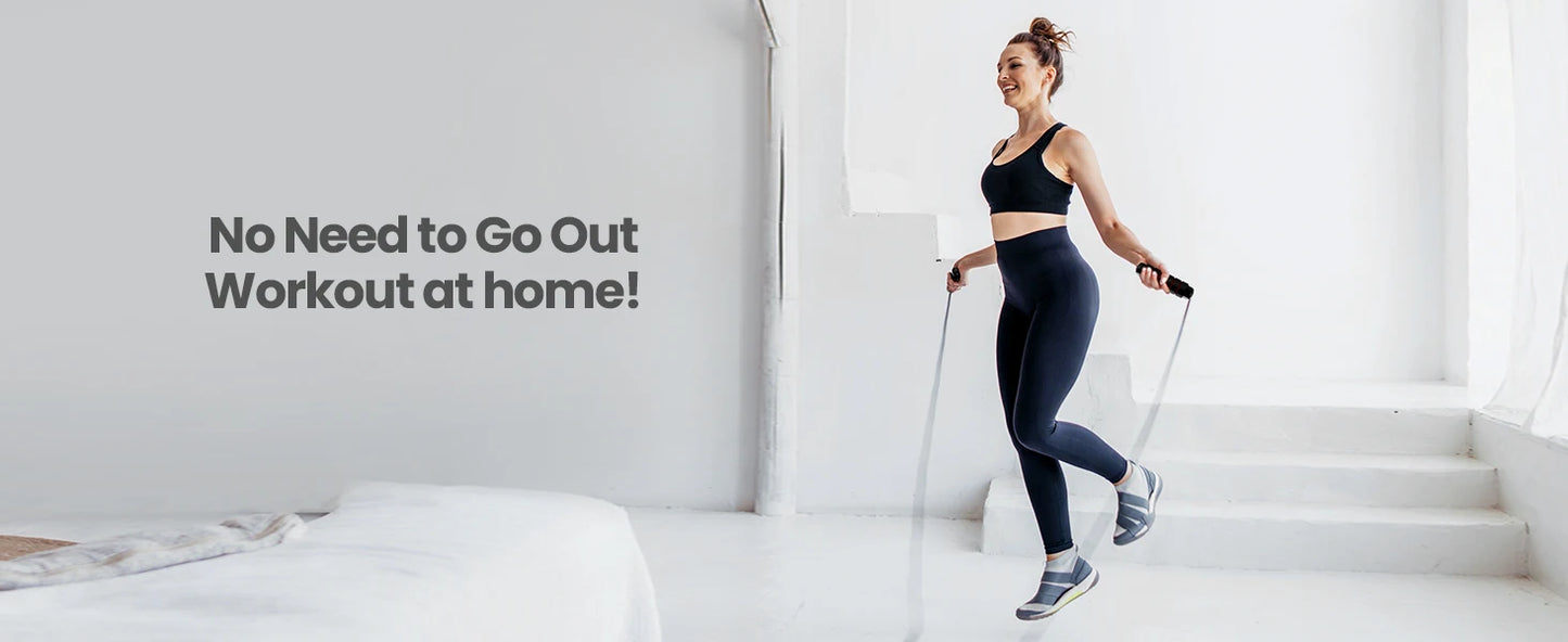 Adjustable Steel Wire Jump Rope – Tangle-Free, Speed & Endurance Trainer