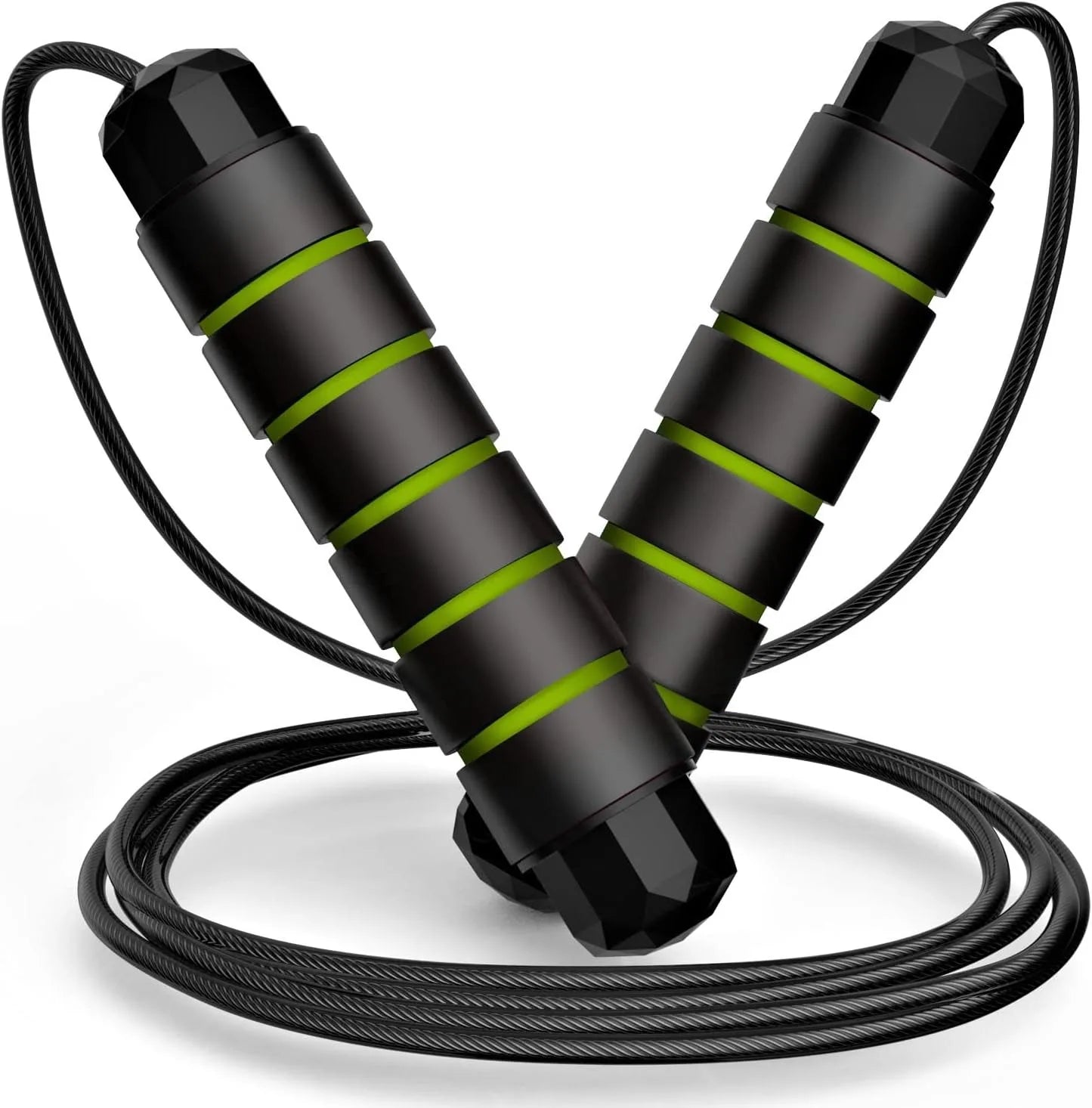 Adjustable Steel Wire Jump Rope – Tangle-Free, Speed & Endurance Trainer