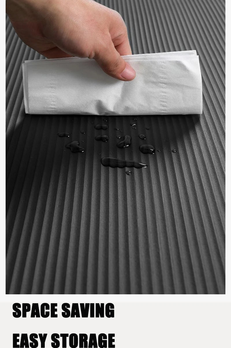 15mm Thick NBR Yoga Mat – Extra Cushion, Anti-Slip, Full-Body Support for Home Workouts